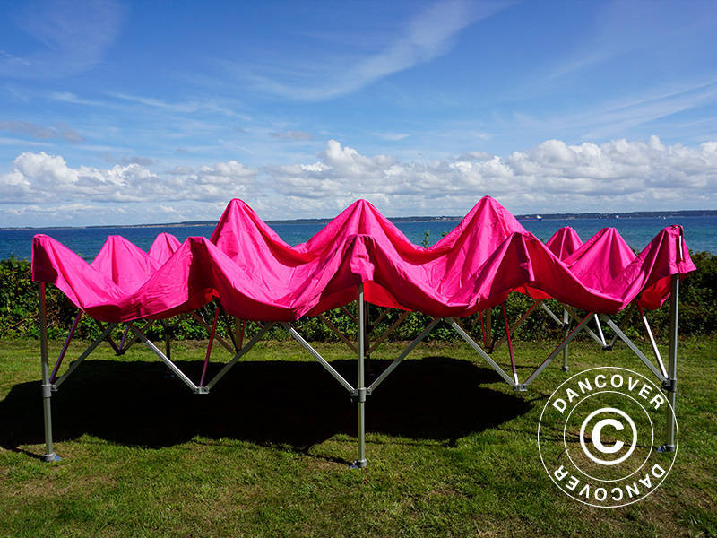 Snabbtält FleXtents PRO 3x6m Rosa - Image 6