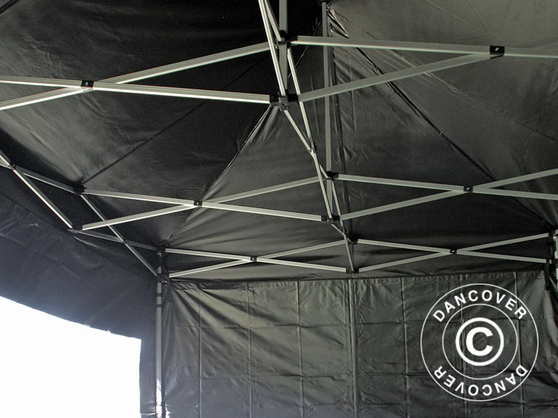 Snabbtält FleXtents PRO 3x6m Svart, inkl. 6 sidor - Image 6