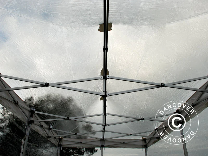 Snabbtält FleXtents PRO 3x6m Transparent, inkl. 6 sidor - Image 6