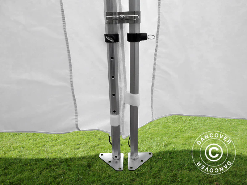Snabbtält FleXtents PRO 4x12m Vit, inkl. sidor - Image 8