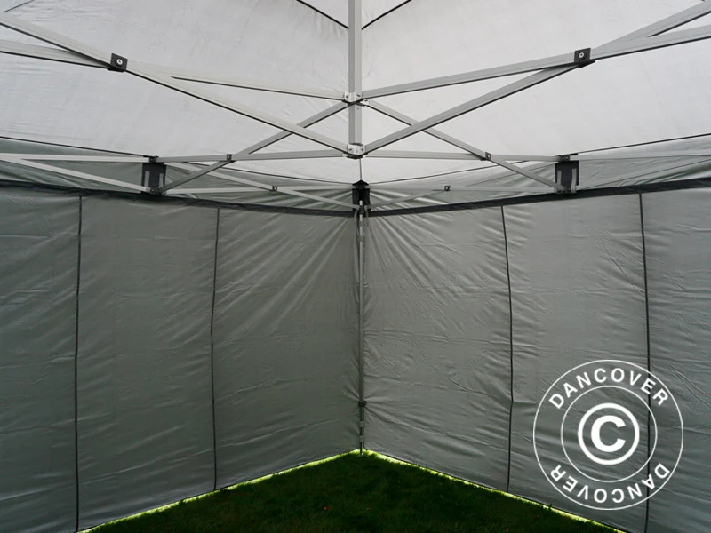Snabbtält FleXtents PRO 4x4m Grå, inkl. 4 sidor - Image 15