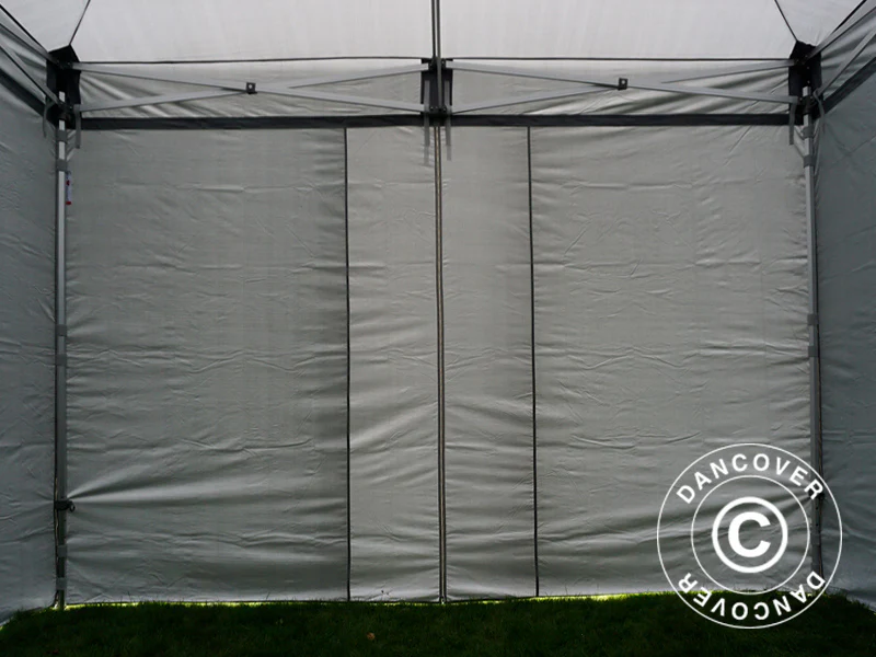 Snabbtält FleXtents PRO 4x4m Grå, inkl. 4 sidor - Image 16