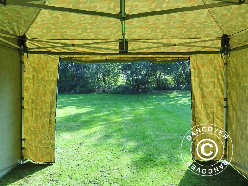 Snabbtält FleXtents PRO 4x4m Kamouflage, inkl. 4 sidor - Image 14