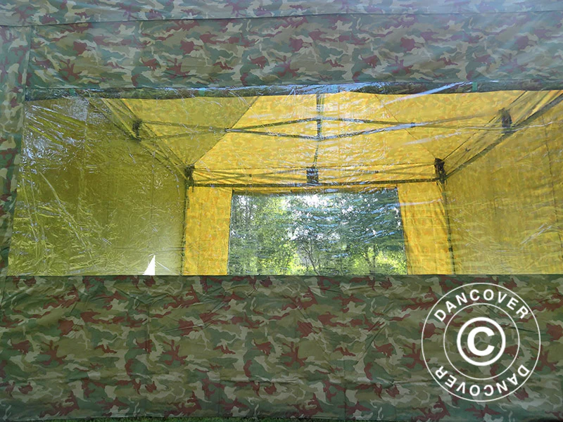 Snabbtält FleXtents PRO 4x4m Kamouflage, inkl. 4 sidor - Image 7
