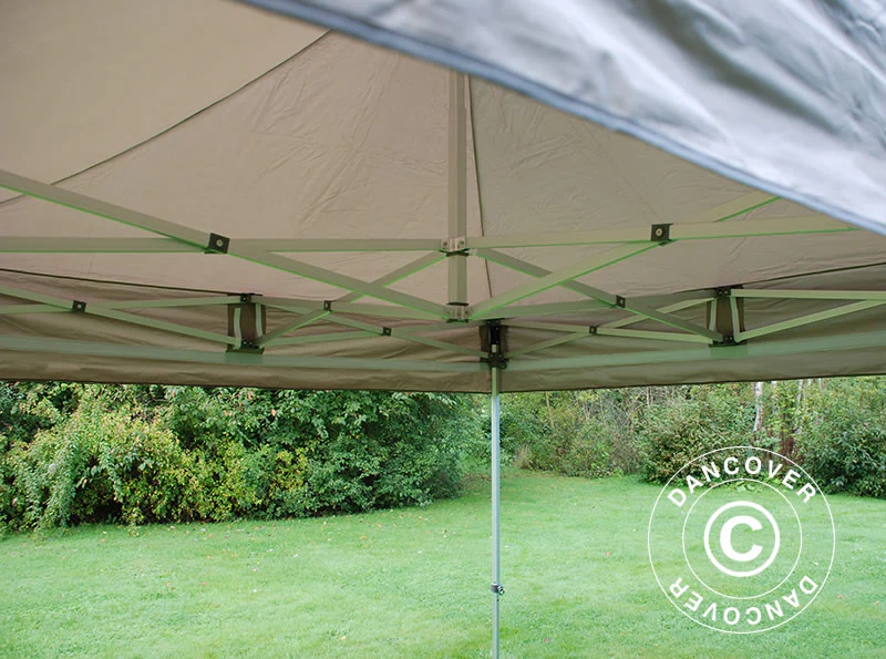 Snabbtält FleXtents PRO 4x4m Latte, inkl. 4 sidor - Image 7