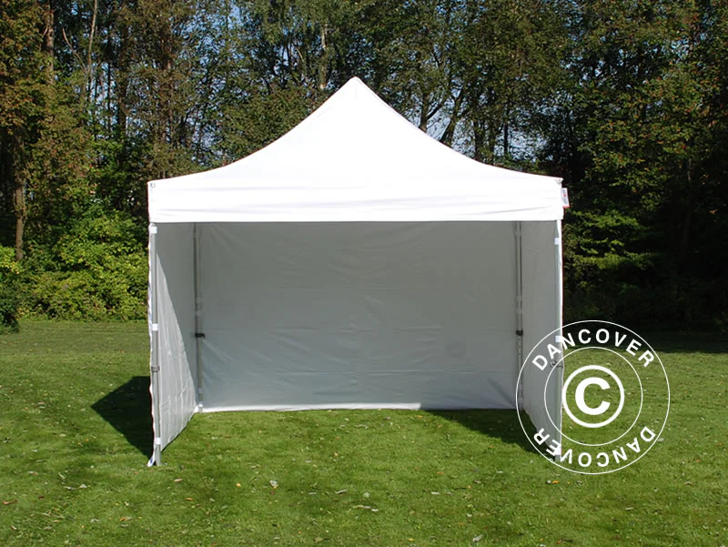 Snabbtält FleXtents PRO 4x4m Vit, Flamhämmande, inkl. 4 sidor - Image 4