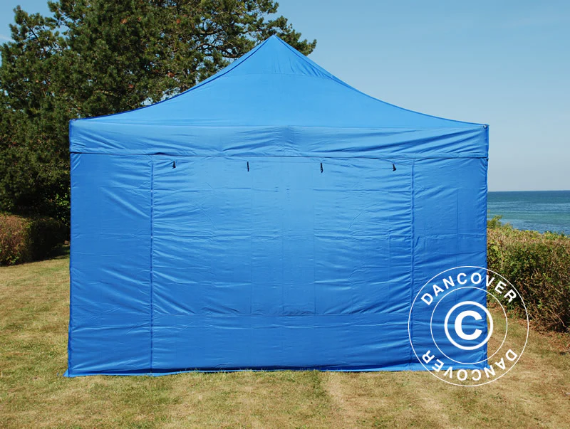 Snabbtält FleXtents PRO 4x6m Blå, inkl. 8 sider - Image 9