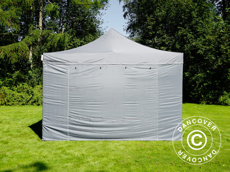 Snabbtält FleXtents PRO 4x6m Grå, inkl. 8 sidor - Image 23