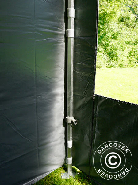 Snabbtält FleXtents PRO 4x6m Grå, inkl. 8 sidor - Image 27