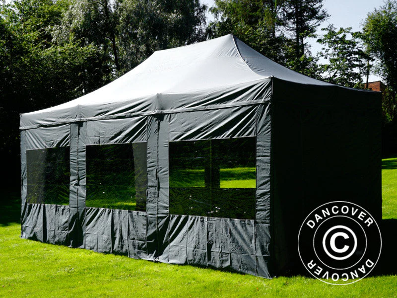 Snabbtält FleXtents PRO 4x6m Grå, inkl. 8 sidor - Image 39