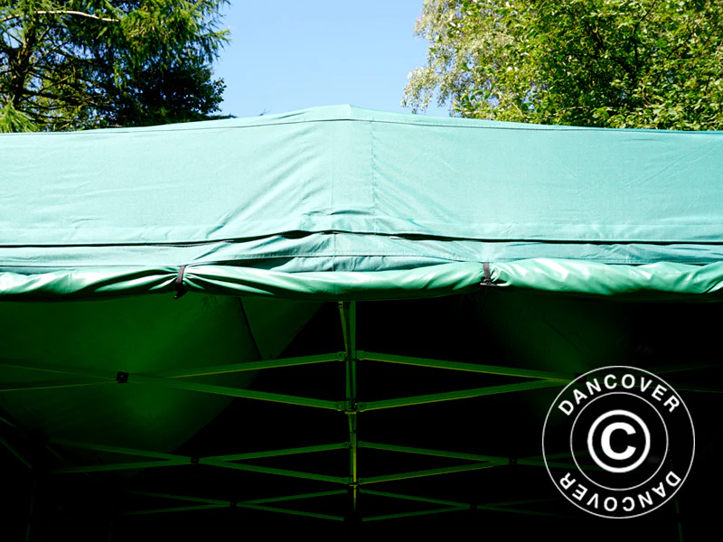 Snabbtält FleXtents PRO 4x6m Grön, inkl. 8 sidor - Image 12