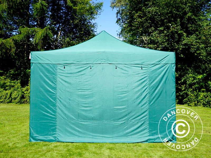 Snabbtält FleXtents PRO 4x6m Grön, inkl. 8 sidor - Image 24