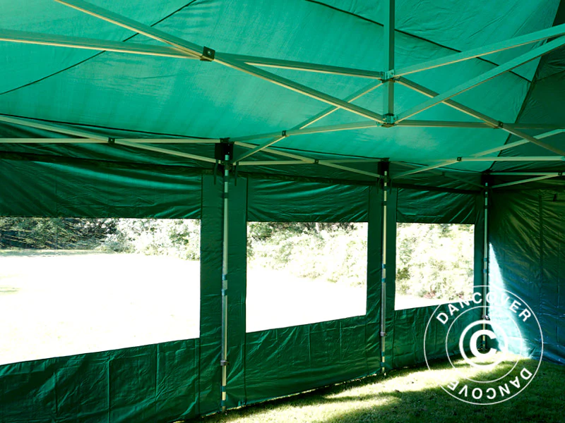 Snabbtält FleXtents PRO 4x6m Grön, inkl. 8 sidor - Image 29