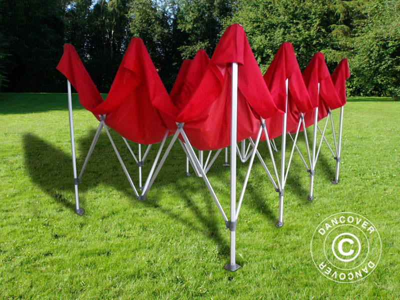 Snabbtält FleXtents PRO 4x6m Röd - Image 7