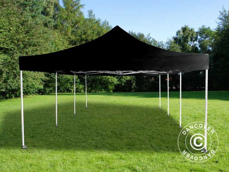 Snabbtält FleXtents PRO 4x6m Svart, inkl. 8 sider - Image 7