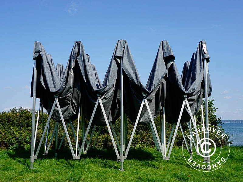 Snabbtält FleXtents PRO 4x8m Grå - Image 14
