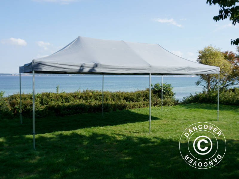 Snabbtält FleXtents PRO 4x8m Grå, inkl. 6 sidor - Image 50