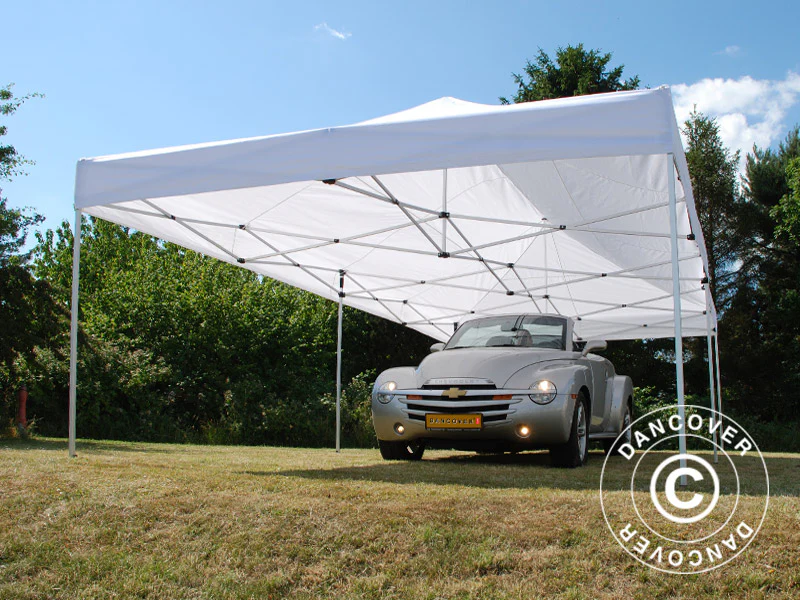 Snabbtält FleXtents PRO 4x8m Vit, Flamhämmande - Image 5