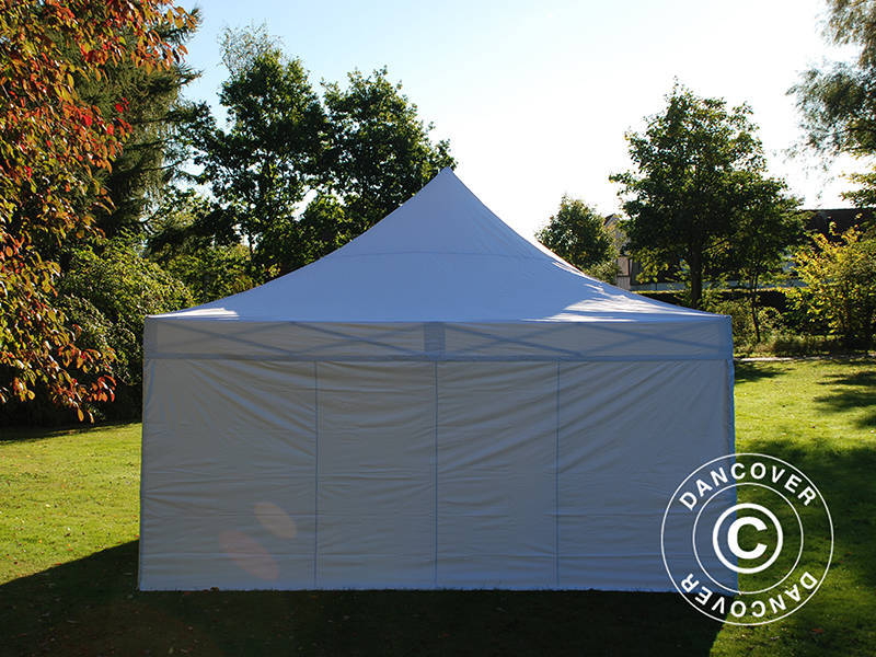 Snabbtält FleXtents PRO 5x5m Vit, inkl. 4 sidor - Image 11