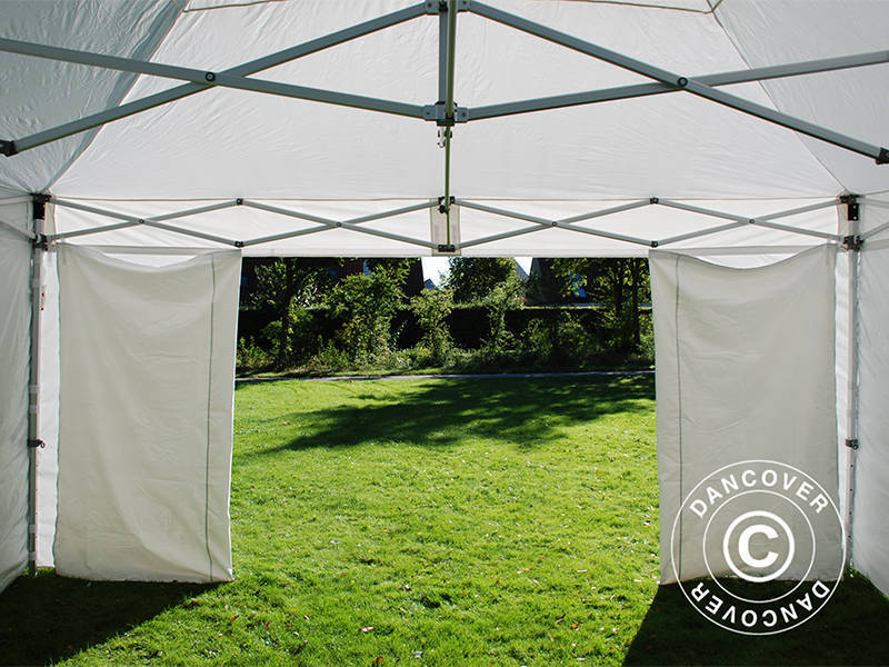 Snabbtält FleXtents PRO 5x5m Vit, inkl. 4 sidor - Image 18