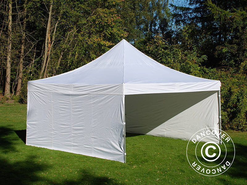 Snabbtält FleXtents PRO 5x5m Vit, inkl. 4 sidor - Image 7