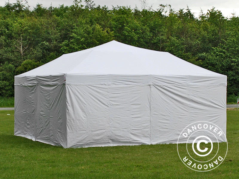 Snabbtält FleXtents PRO 6x6m Vit, inkl. 8 sidor - Image 10