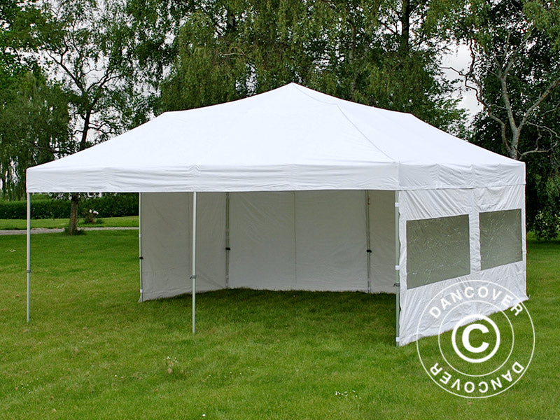 Snabbtält FleXtents PRO 6x6m Vit, inkl. 8 sidor - Image 12