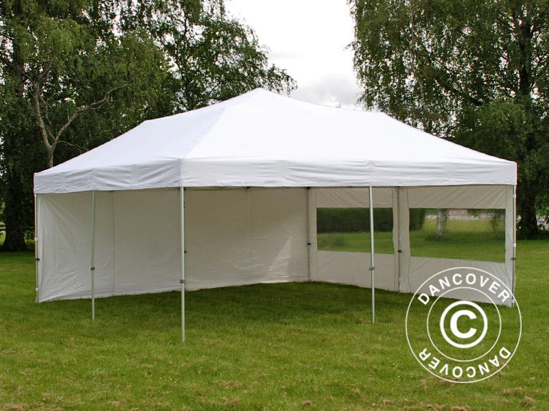 Snabbtält FleXtents PRO 6x6m Vit, inkl. 8 sidor - Image 13