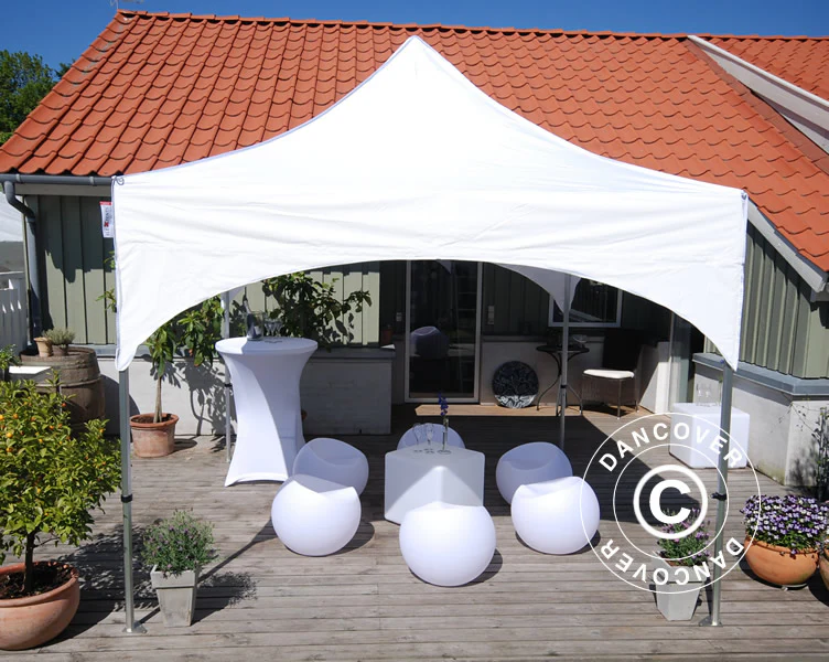 Snabbtält FleXtents PRO "Arched" 3x3m Vit, inkl. 4 sidor - Image 6
