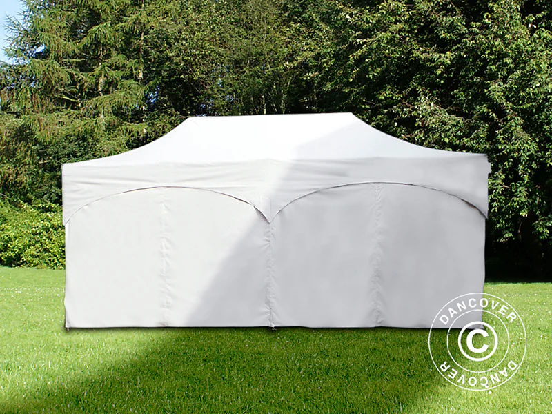 Snabbtält FleXtents PRO "Arched" 3x6m Vit, inkl. 6 sidor - Image 3