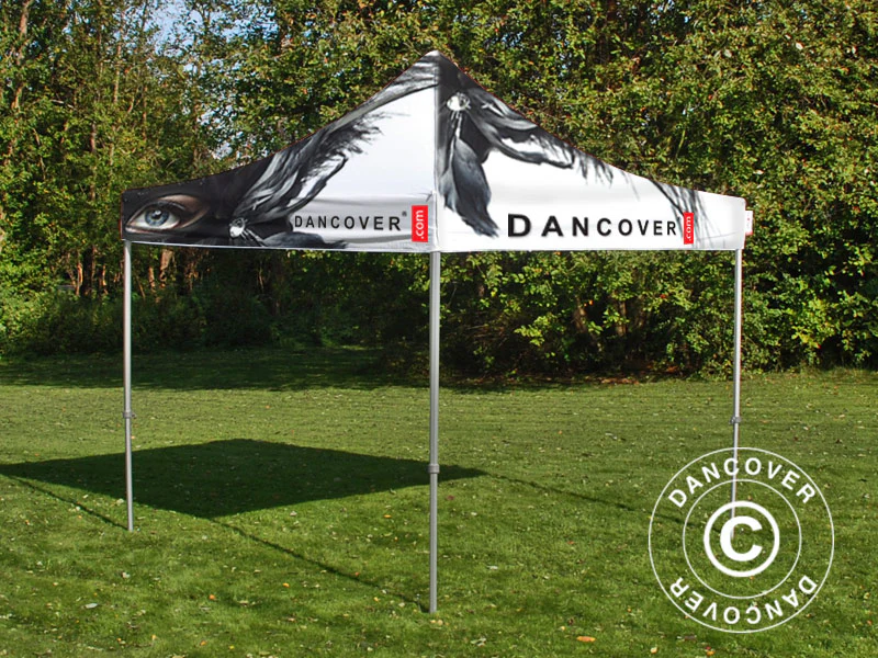 Snabbtält FleXtents PRO med fullt digitalt tryck, 3x4,5m - Image 3