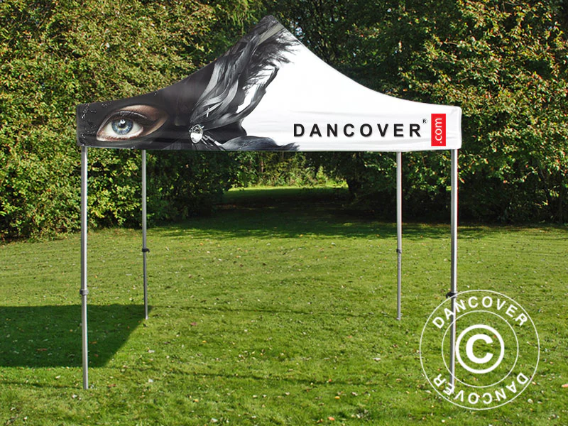 Snabbtält FleXtents PRO med fullt digitalt tryck, 3x4,5m - Image 4