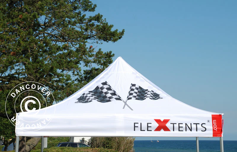 Snabbtält FleXtents PRO med fullt digitalt tryck, 3x4,5m - Image 6