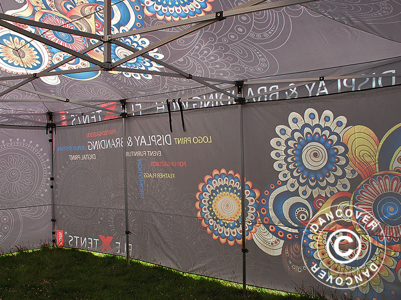 Snabbtält FleXtents PRO med fullt digitalt tryck, 4x6m, inkl. 4 sidor - Image 13