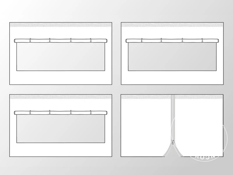 Snabbtält FleXtents® PRO, Medicinskt & Nödsituationstält, 3x3m, Röd/Vit, inkl. 4 sidoväggar - Image 4
