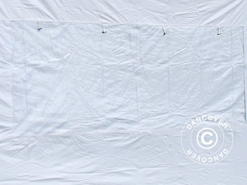 Snabbtält FleXtents® PRO, Medicinskt & Nödsituationstält, 3x6m, Röd/Vit, inkl. 6 sidoväggar - Image 5