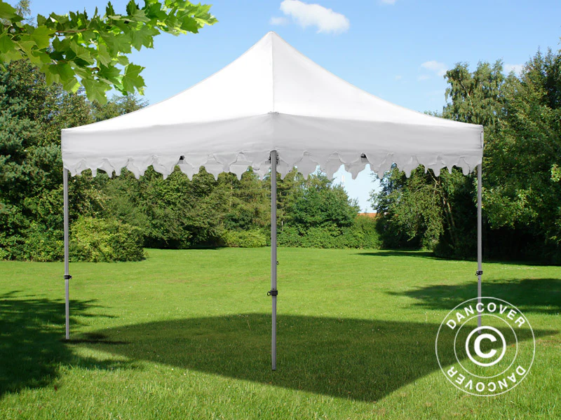 Snabbtält FleXtents PRO "Morocco" 3x3m Vit, inkl. 4 sidor - Image 8