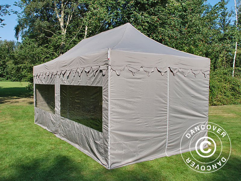Snabbtält FleXtents PRO "Morocco" 3x6m Latte, inkl. 6 sidor - Image 11