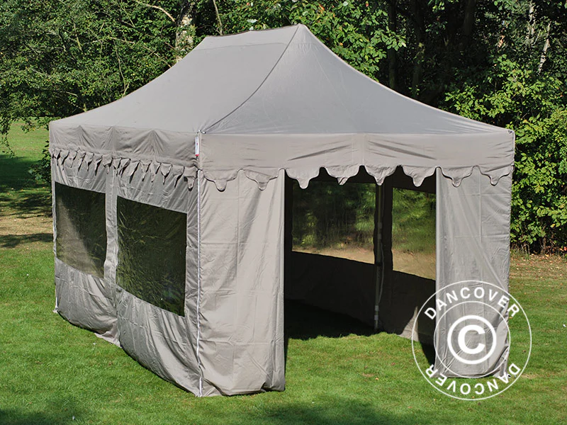 Snabbtält FleXtents PRO "Morocco" 3x6m Latte, inkl. 6 sidor - Image 13