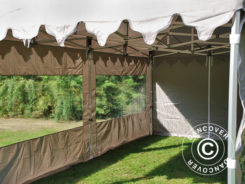 Snabbtält FleXtents PRO "Morocco" 3x6m Latte, inkl. 6 sidor - Image 17
