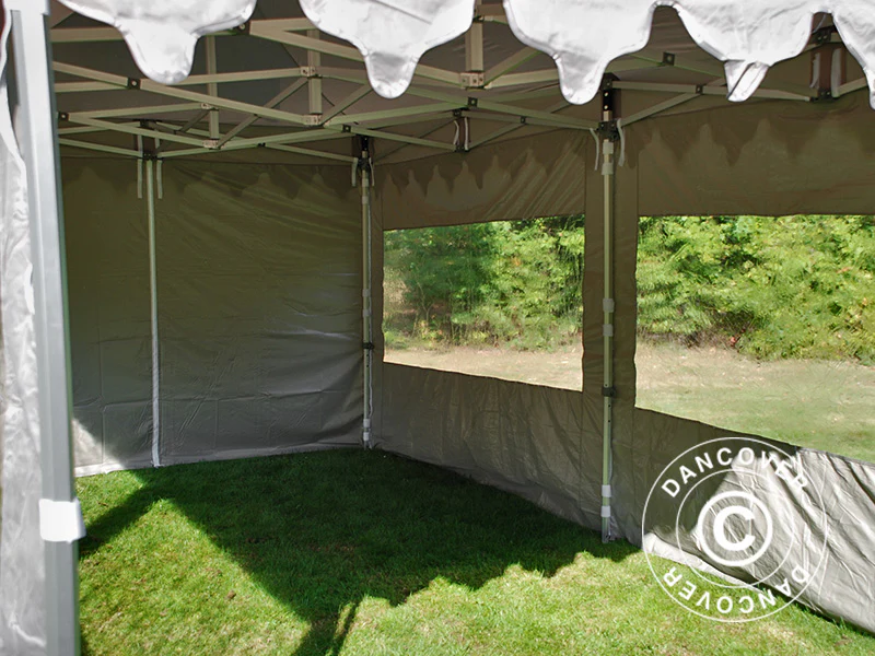 Snabbtält FleXtents PRO "Morocco" 3x6m Latte, inkl. 6 sidor - Image 18