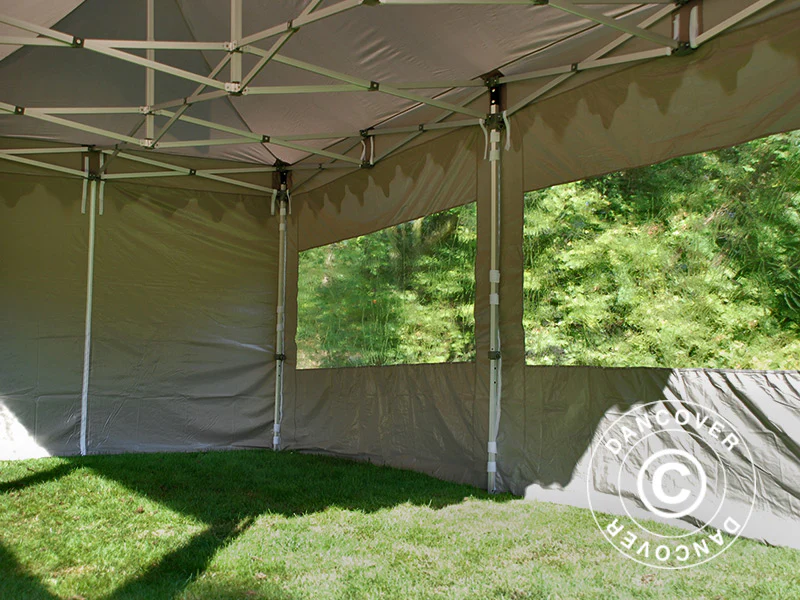 Snabbtält FleXtents PRO "Morocco" 3x6m Latte, inkl. 6 sidor - Image 19