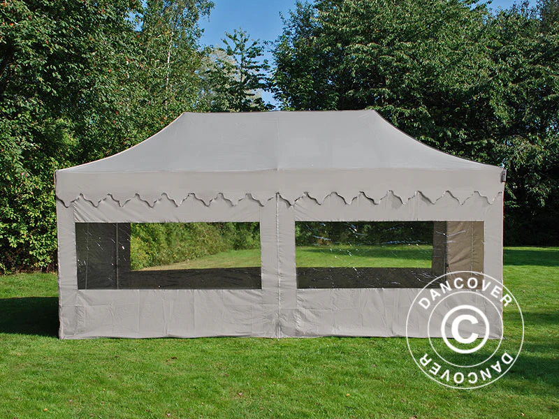 Snabbtält FleXtents PRO "Morocco" 3x6m Latte, inkl. 6 sidor - Image 2