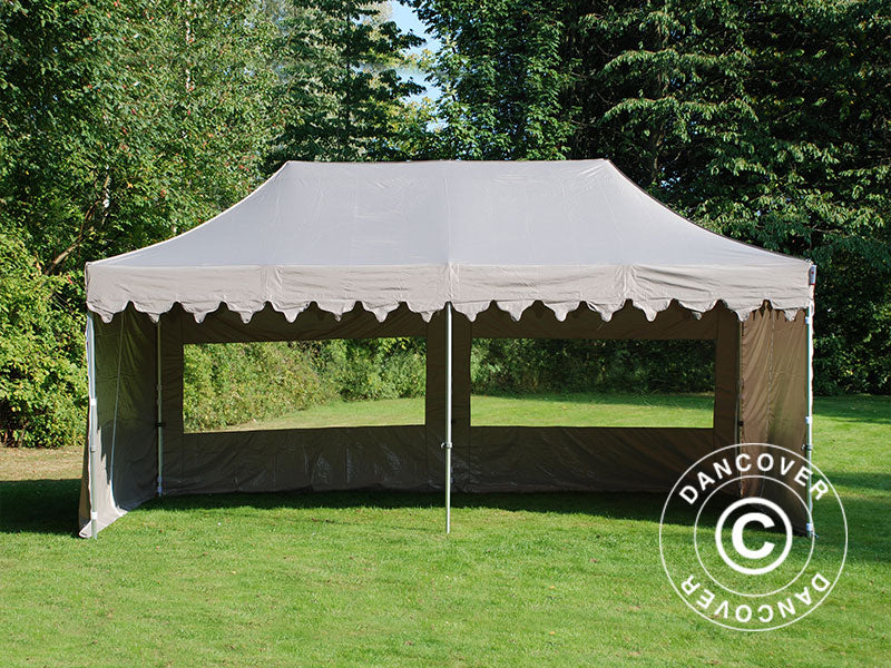 Snabbtält FleXtents PRO "Morocco" 3x6m Latte, inkl. 6 sidor - Image 21