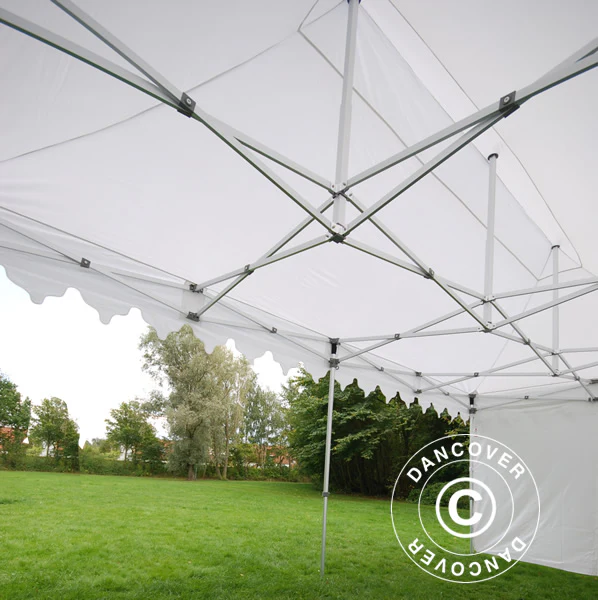 Snabbtält FleXtents PRO "Morocco" 3x6m Vit, inkl. 6 sidor - Image 8