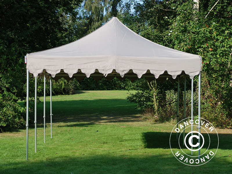 Snabbtält FleXtents PRO "Morocco" 4x6m Latte, inkl. 8 sidor - Image 7