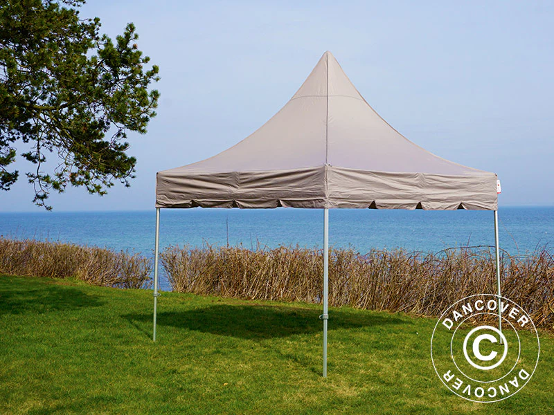 Snabbtält FleXtents PRO Peak Pagoda 3x3m Latte - Image 11