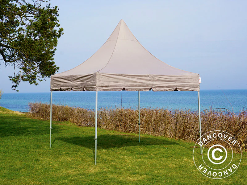Snabbtält FleXtents PRO Peak Pagoda 3x3m Latte - Image 3