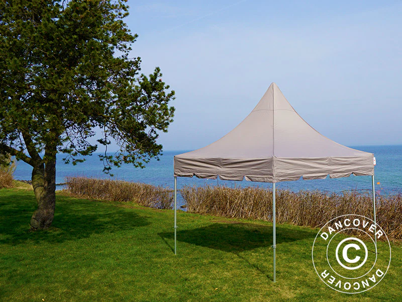 Snabbtält FleXtents PRO Peak Pagoda 3x3m Latte - Image 8
