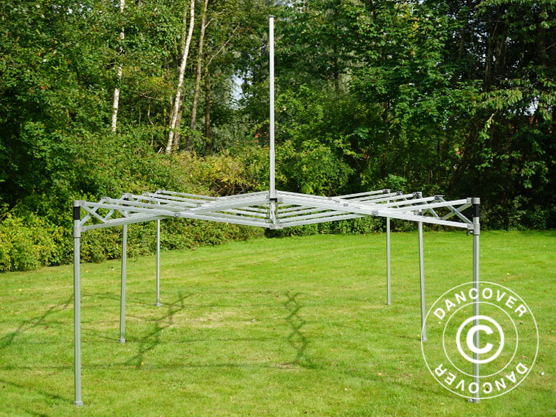 Snabbtält FleXtents PRO Peak Pagoda 3x6m Latte - Image 12